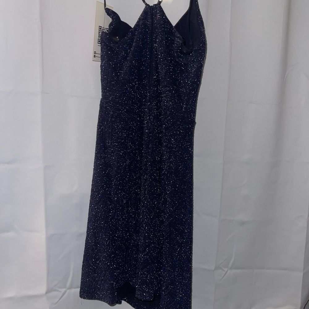 Emerald Sundae Sparkly Navy Blue formal dress. Loose fit. Size 3. Never worn